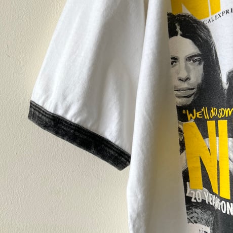 Import Band Print Ringer Tee " NIRVANA "