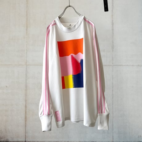 adidas Graphic Print 3Line Design Long Sleeve Tee