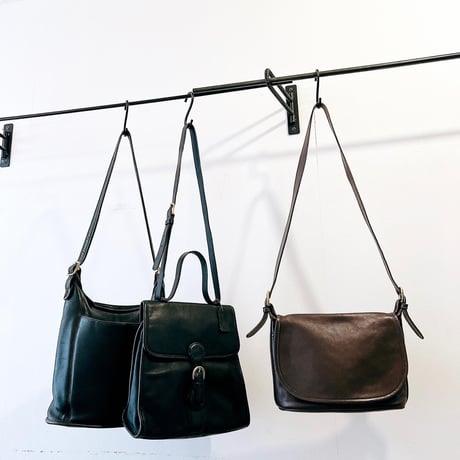 Old Coach Flap Design Shoulder Bag (made in USA)