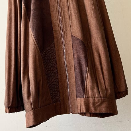 US Vintage Switch Design Zip-up JKT