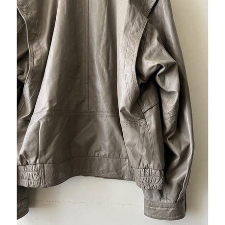 Euro Vintage Lamb Leather JKT (made in Italy)