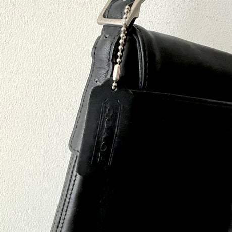 00's Old COACH Flap Hand Bag (made in USA)