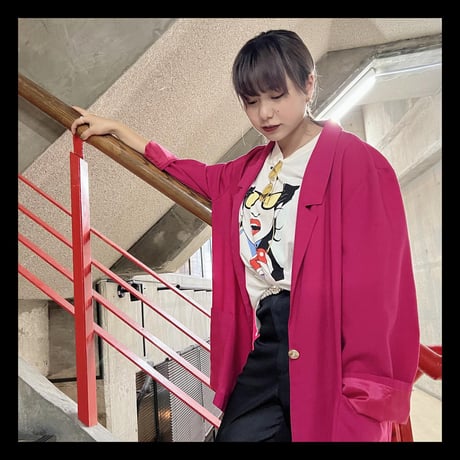 80-90's US "PINK" Color Big Easy Tailored JKT