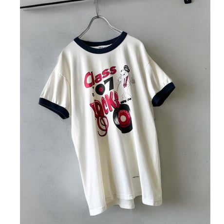 00's Rocks Print Ringer Tee