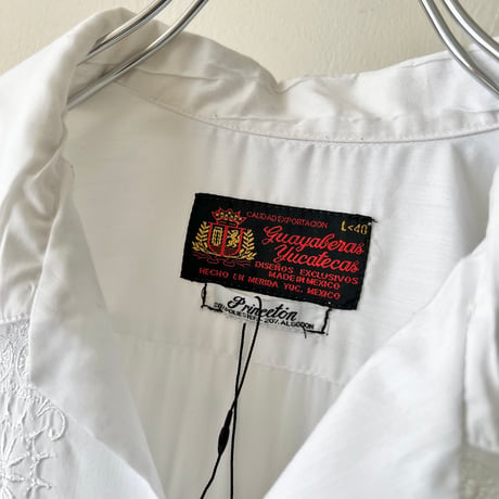 Vintage Guayabera Yucateca Cuba Shirt