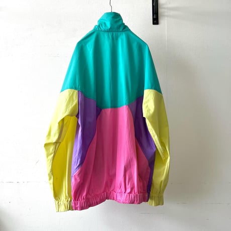 80-90's Crazy Pattern Cotton Pullover