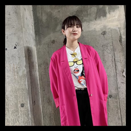 80-90's US "PINK" Color Big Easy Tailored JKT