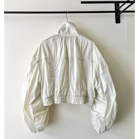 Gather Sleeve Short Nylon JKT