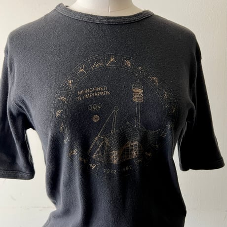 80's München Olympia Park  10th anniversary Print Tee (made in West Germany)