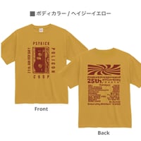 PPC 25th. Party イベントTシャツ ( ヘイジーイエロー)