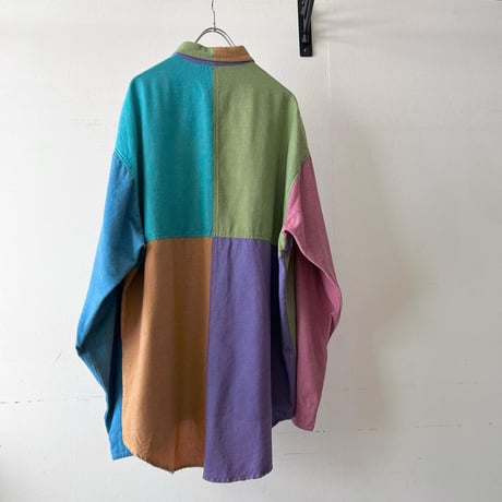 Vintage Crazy Pattern L/S Shirt