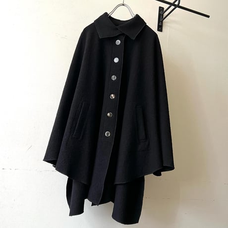 yaccomaricard Wool Cape Coat