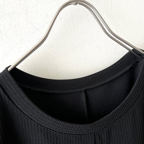 French Sleeve Round neck Long Dress