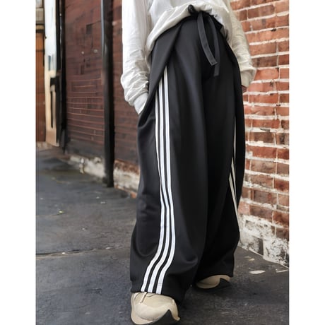 adidas originals Wide Leg Wrap Pants