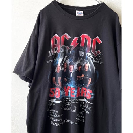 AC/DC 50th anniversary Print Tee