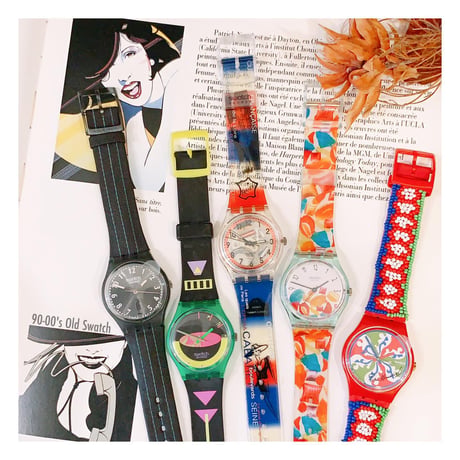 90-00's Swatch クォーツ腕時計