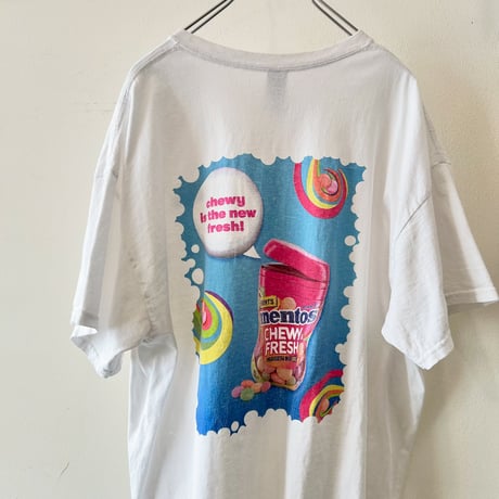 00's mentos Back Print Tee