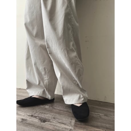 corduroy easy tuck pants
