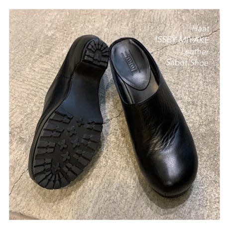 Haat ISSEY MIYAKE Leatherサボ