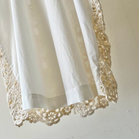Lace Design Short Sleeve Blouse