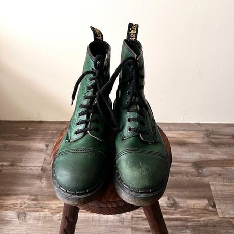 Dr.Marten's " Green Color " 8eye Boots (made in England)