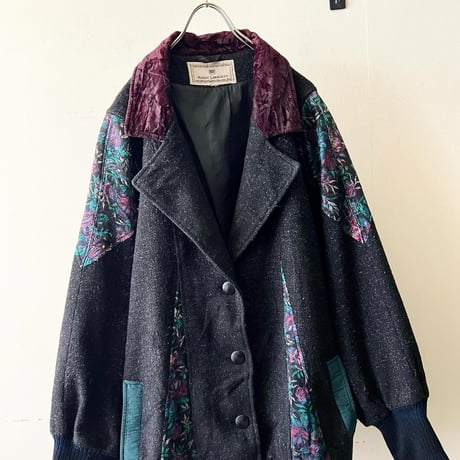 90's Switch Pattern Design Wool JKT