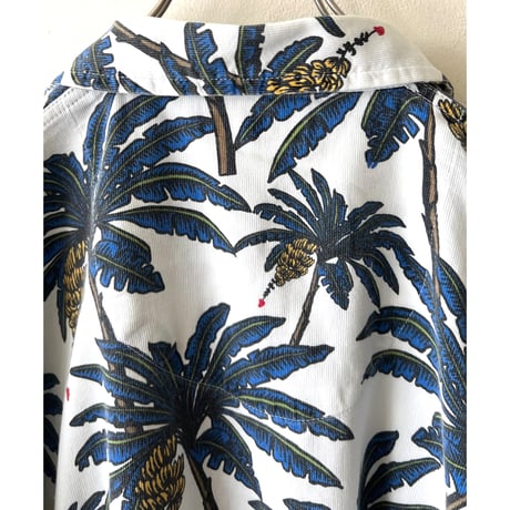 90-00's No Boundaries " Banana Tree" Pattarn Shirt