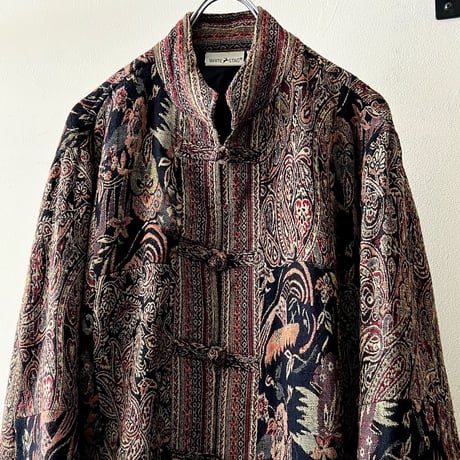 90's White Stag Paisley Pattern China JKT