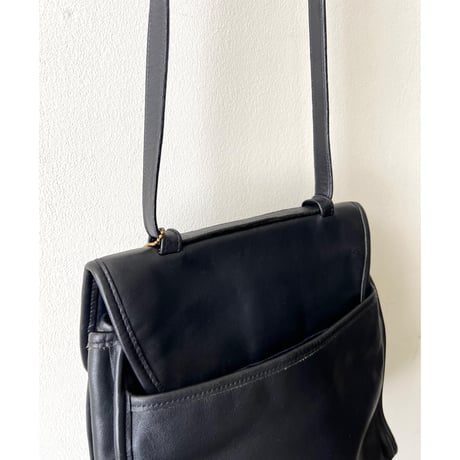90's Old COACH Square Shoulder Bag (made in USA)