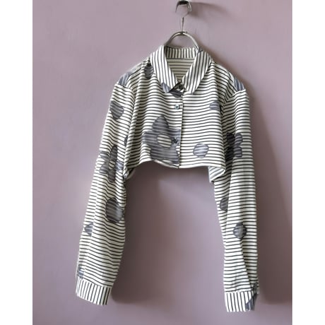 Vintage Scarf Pattern  Short Remake Blouse