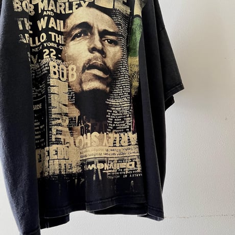 Import Bob Marley Collage Design Print Tee