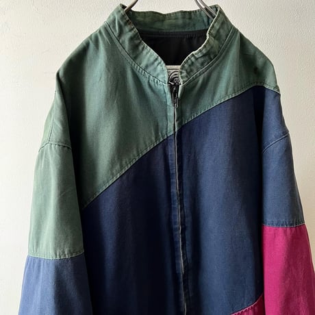 90's MO BETTA Switch Design Zip-up Duck JKT (made in USA)