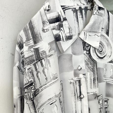 Vintage Art Pattern Shirt Blouse