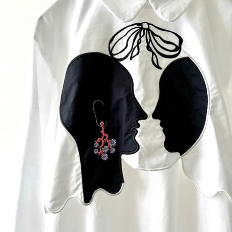 VIVETTA Embroidery Design Blouse