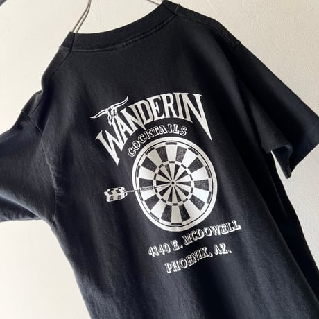 90's fruits of the loom Back Print Tee (made in USA)