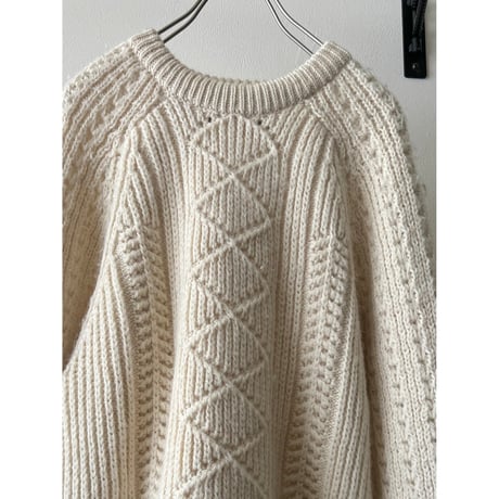 Vintage Short Aran Knit (made in Britain)