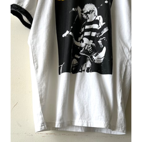 Import Band Print Ringer Tee " Kurt Cobain "