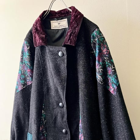 90's Switch Pattern Design Wool JKT