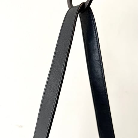 90's Old Coach Leather Flap Shoulder Bag (made in USA)