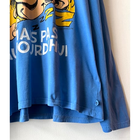Euro Gaston Lagaffe Print Long Sleeve Shirt