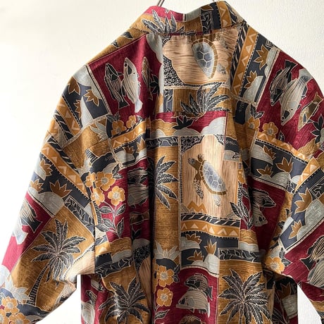Tori Richard "MARQUISES" Pattern Cotton Aroha Shirt