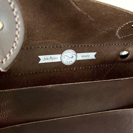 The Leather Satchel Co. 2way Leather Shoulder Bag (made in Liverpool ,England)