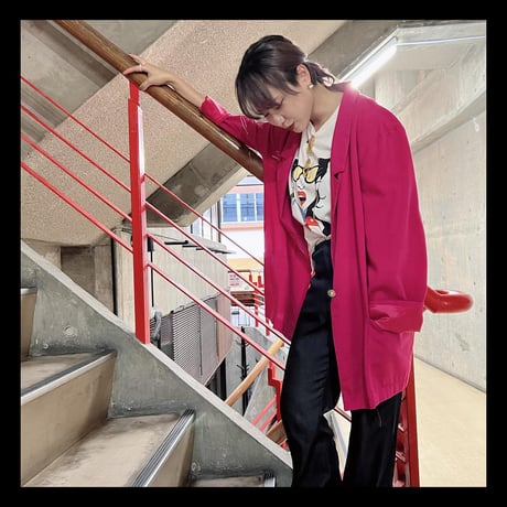 80-90's US "PINK" Color Big Easy Tailored JKT