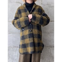 ISABEL MARANT ÉTOILE Plaid Pattern Wool Coat (made in Poland)
