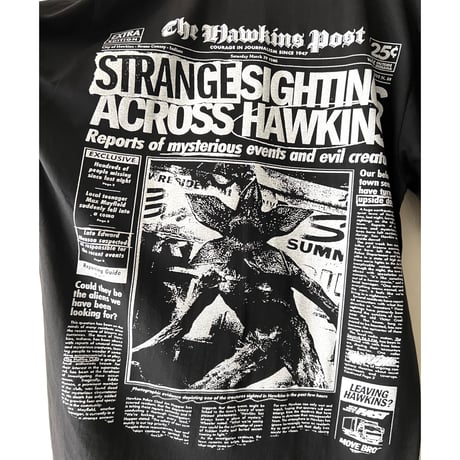 Import Stranger Things Tee ( size : L )