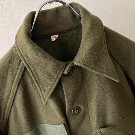 50's Vintage US Army OG-108 Wool Shirt JKT "korea shirt" (S)
