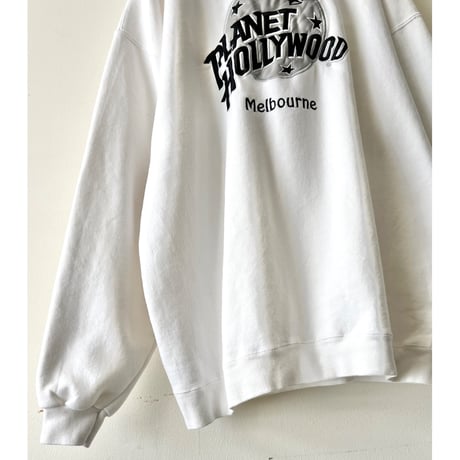 90-00's Planet Hollywood Embroidery Logo Sweat