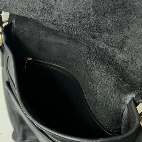 80's Old COACH Flap Design Shoulder Bag (made in USA)