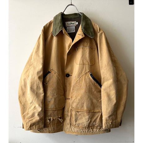 80's L.L.Bean Duck Hunting JKT " Oil&Damage "
