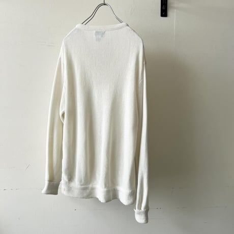 80's IZOD LACOSTE V-neck Acryl Knit Sweater (made in USA)
